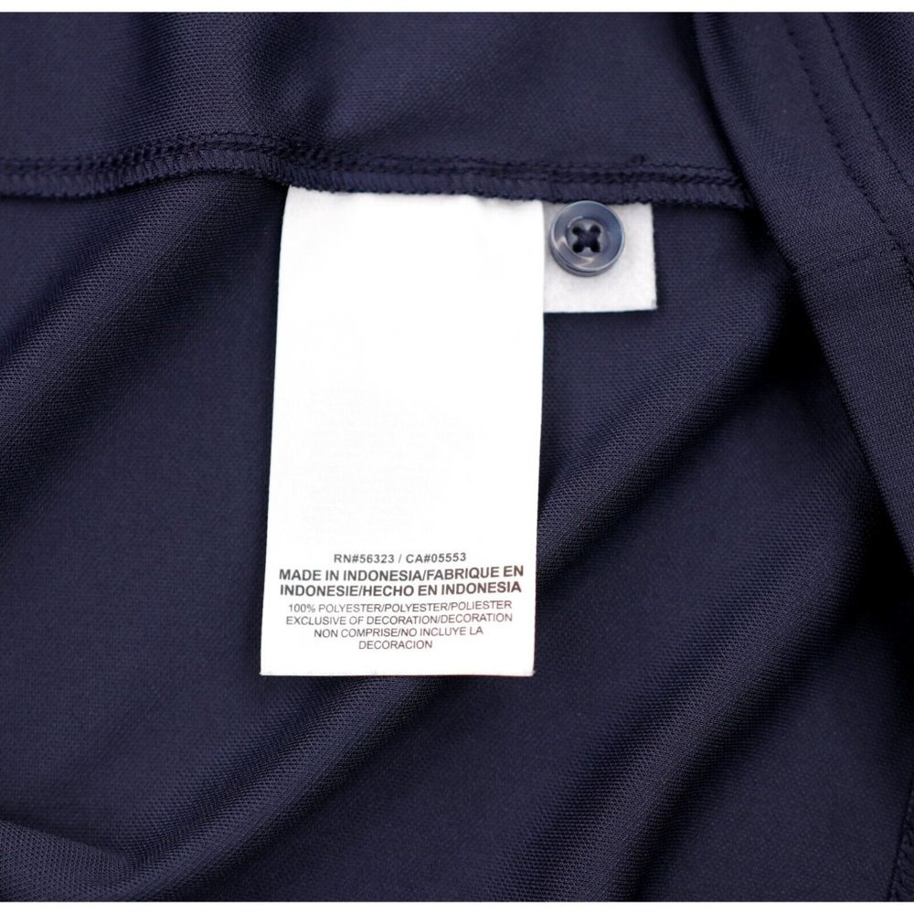 Houston Texans Nike Polo Shirt Men's Medium Blue NFL On Field Apparel Dri-Fit - Picture 8 of 9